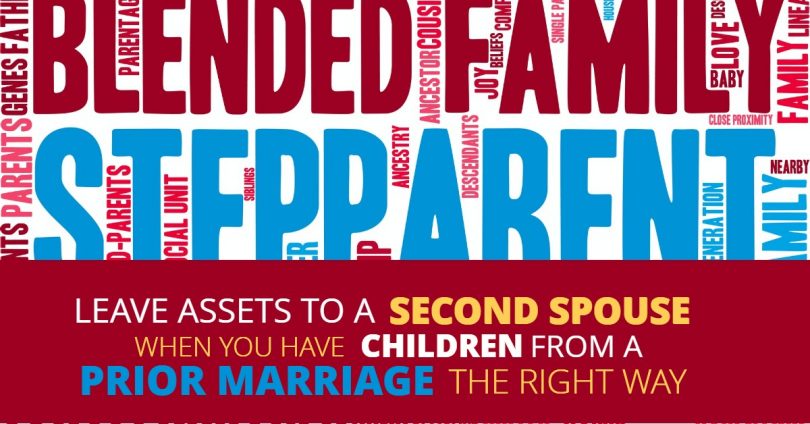 LEAVE ASSETS TO A SECOND SPOUSE WHEN YOU HAVE CHILDREN FROM A PRIOR MARRIAGE THE RIGHT WAY-PriceLawFirm